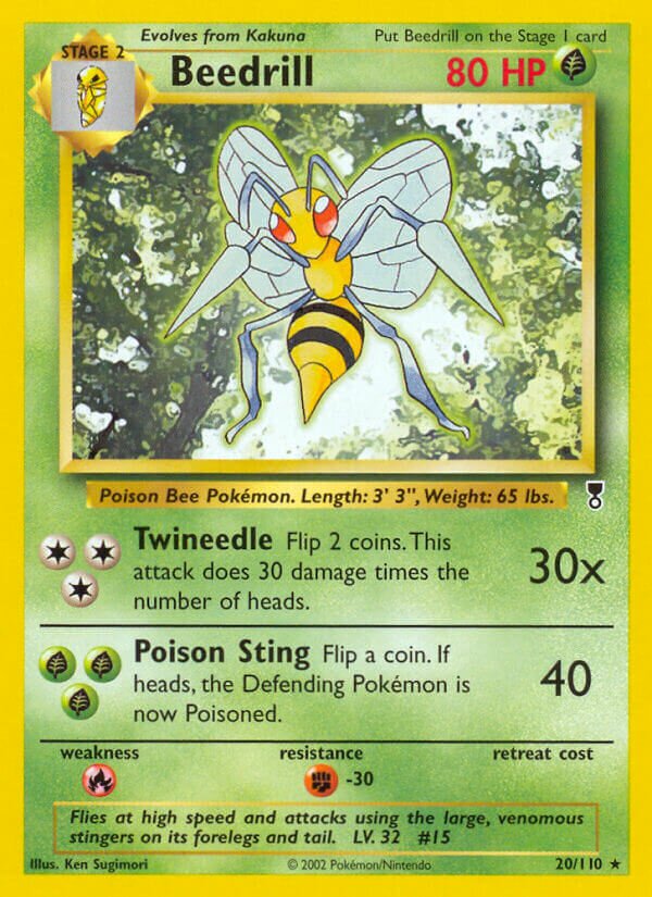 Beedrill 020/110 — Legendary Collection (English Pokémon TCG card)