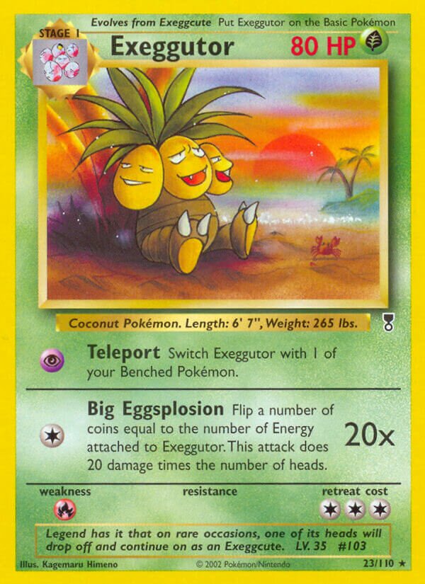 Exeggutor 023/110 — Legendary Collection (English Pokémon TCG card)