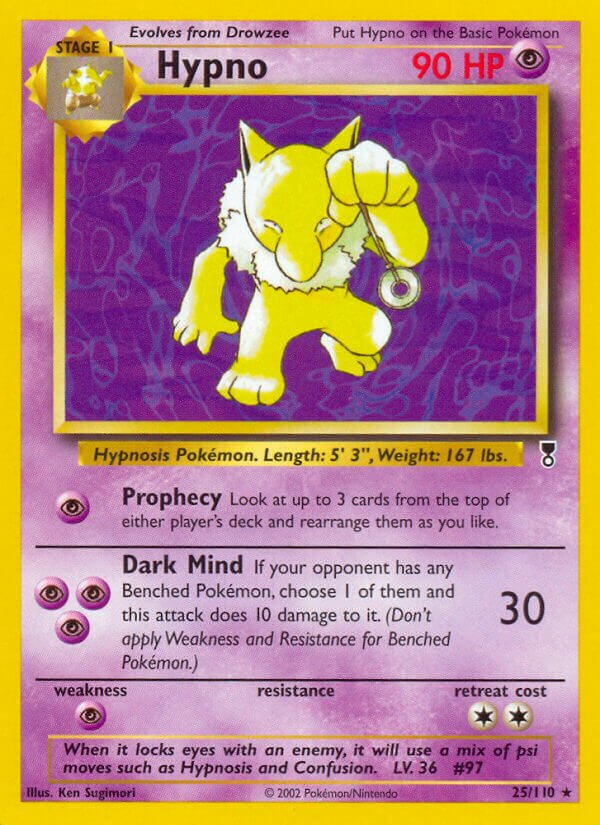 Hypno 025/110 — Legendary Collection (English Pokémon TCG card)