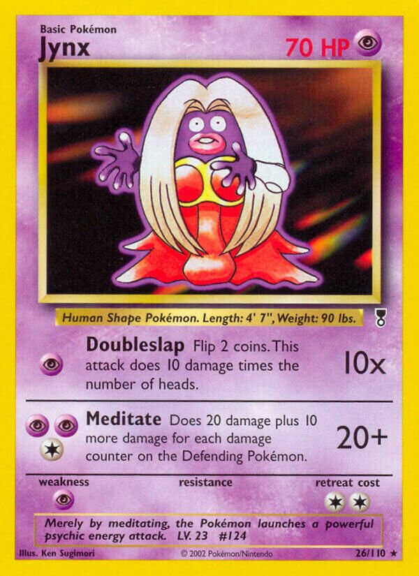 Jynx 026/110 — Legendary Collection (English Pokémon TCG card)