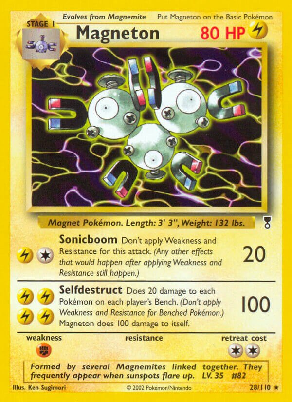 Magneton 028/110 — Legendary Collection (English Pokémon TCG card)