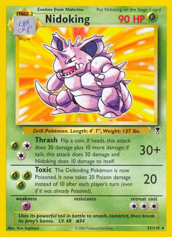 Nidoking 031/110 — Legendary Collection (English Pokémon TCG card)