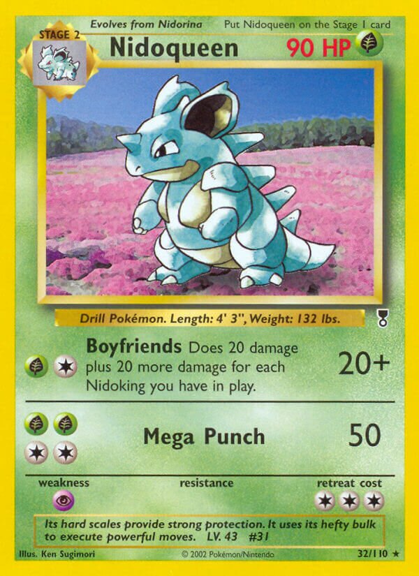Nidoqueen 032/110 — Legendary Collection (English Pokémon TCG card)