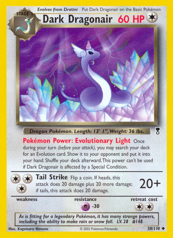 Dark Dragonair 038/110 — Legendary Collection (English Pokémon TCG card)
