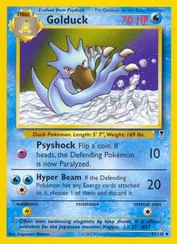 Golduck 043/110 — Legendary Collection (English Pokémon TCG card)