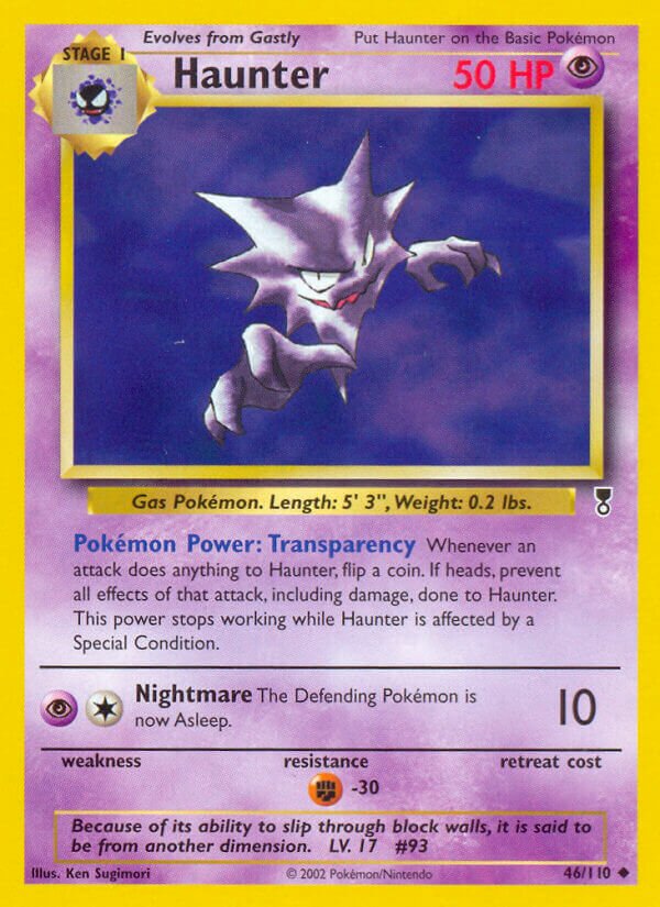 Haunter 046/110 — Legendary Collection (English Pokémon TCG card)