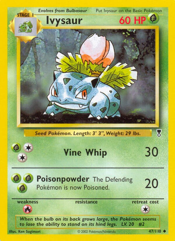 Ivysaur 047/110 — Legendary Collection (English Pokémon TCG card)