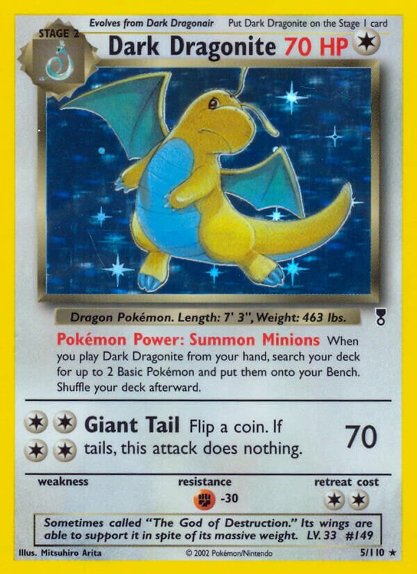 Dark Dragonite 005/110 — Legendary Collection (English Pokémon TCG card)
