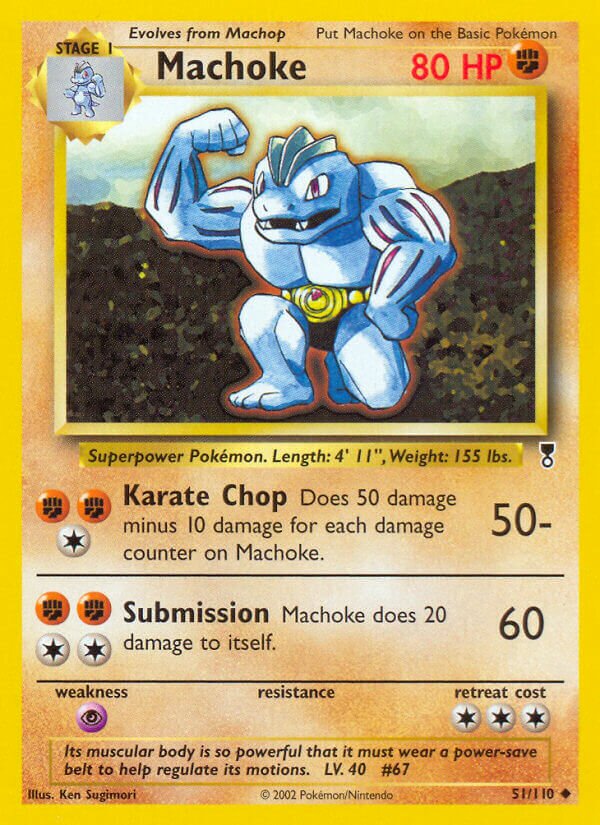 Machoke 051/110 — Legendary Collection (English Pokémon TCG card)