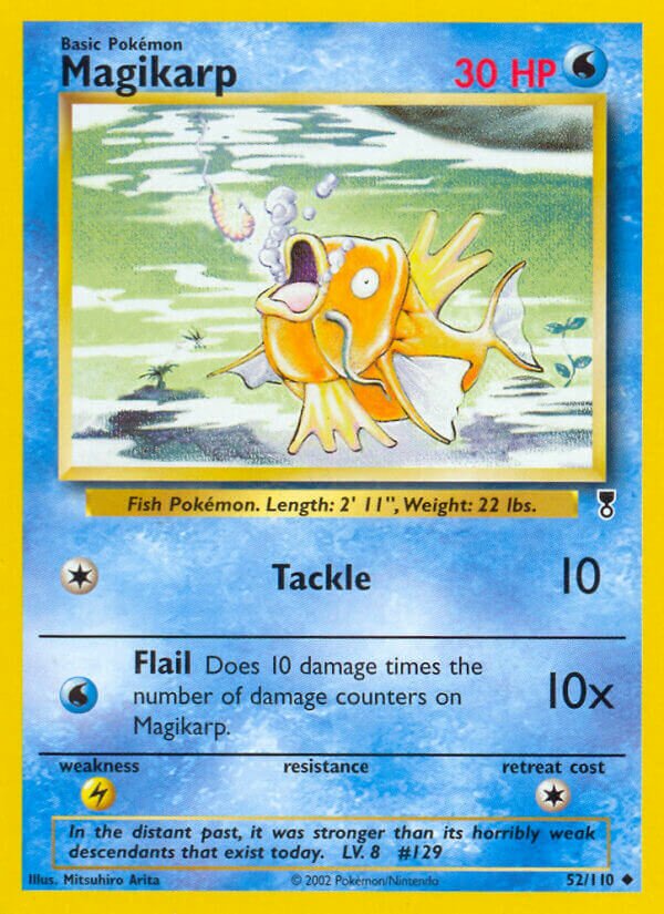 Magikarp 052/110 — Legendary Collection (English Pokémon TCG card)