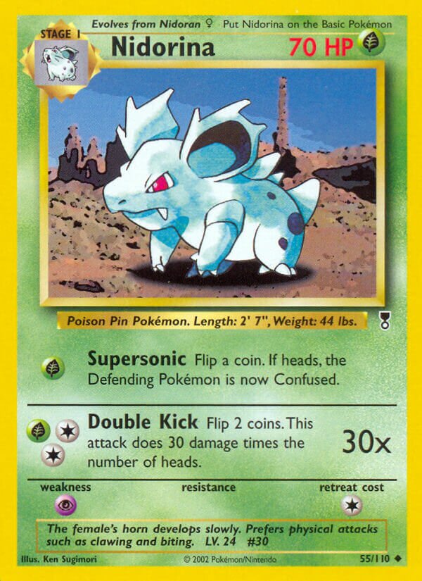 Nidorina 055/110 — Legendary Collection (English Pokémon TCG card)