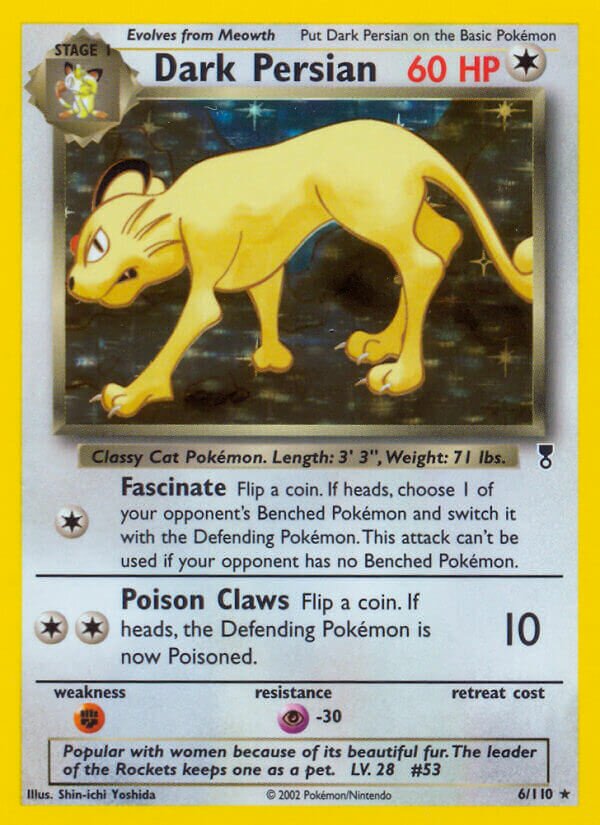 Dark Persian 006/110 — Legendary Collection (English Pokémon TCG card)