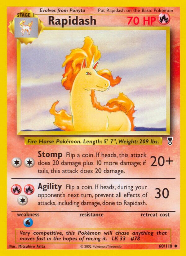 Rapidash 060/110 — Legendary Collection (English Pokémon TCG card)