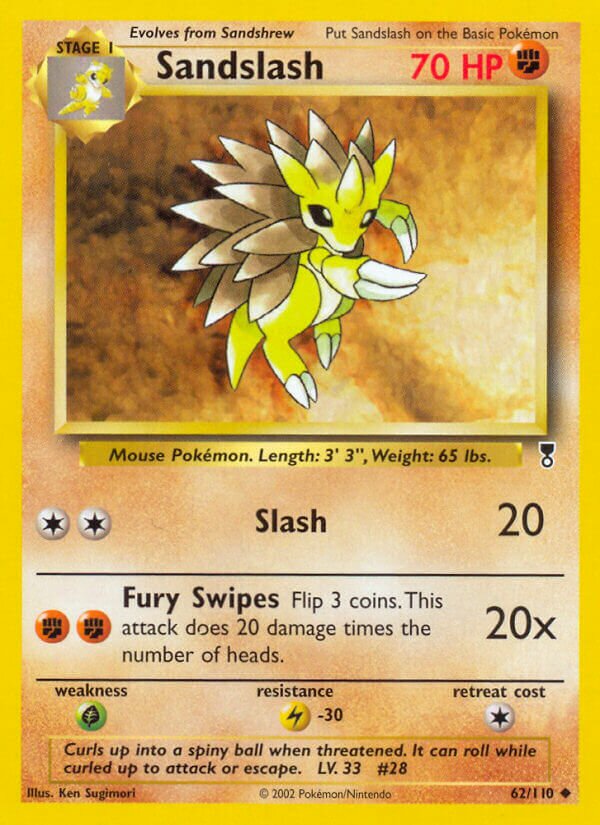 Sandslash 062/110 — Legendary Collection (English Pokémon TCG card)