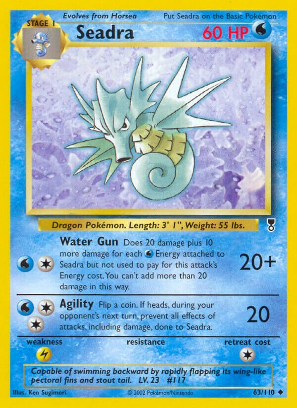 Seadra 063/110 — Legendary Collection (English Pokémon TCG card)