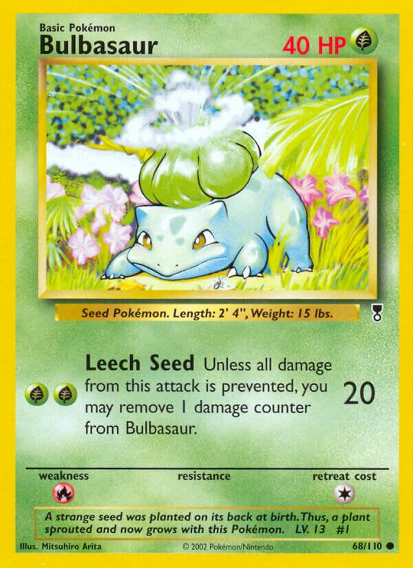 Bulbasaur 068/110 — Legendary Collection (English Pokémon TCG card)