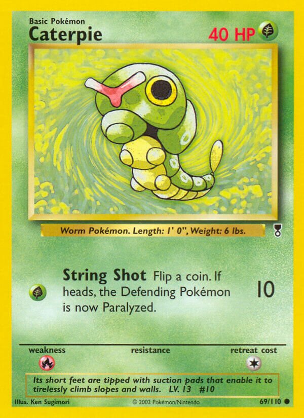 Caterpie 069/110 — Legendary Collection (English Pokémon TCG card)