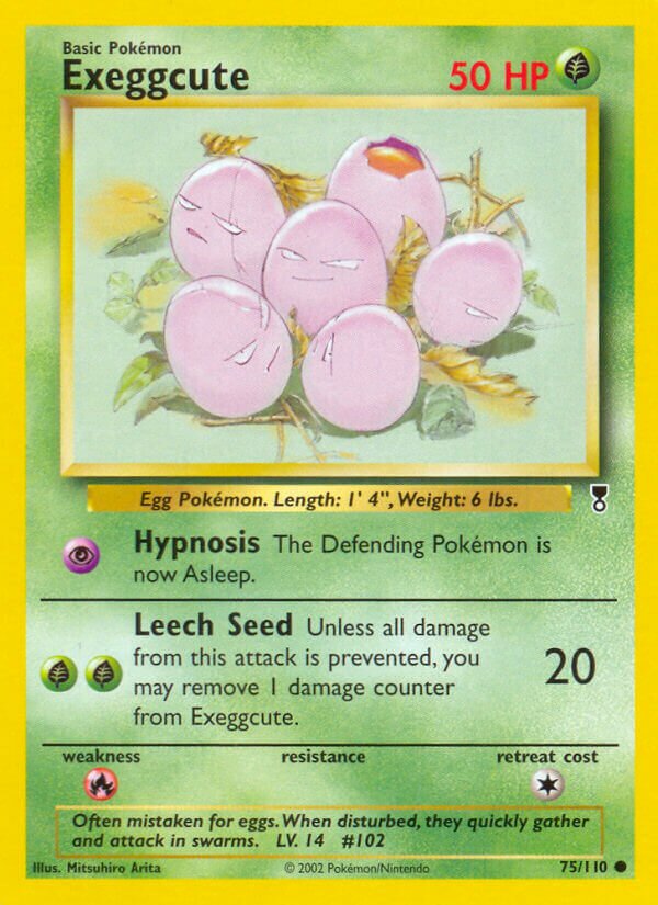 Exeggcute 075/110 — Legendary Collection (English Pokémon TCG card)