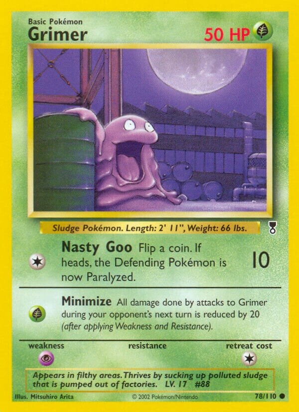 Grimer 078/110 — Legendary Collection (English Pokémon TCG card)