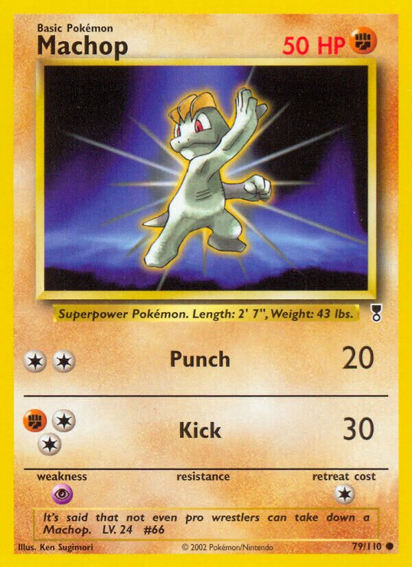 Machop 079/110 — Legendary Collection (English Pokémon TCG card)