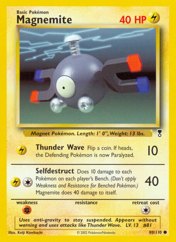 Magnemite 080/110 — Legendary Collection (English Pokémon TCG card)