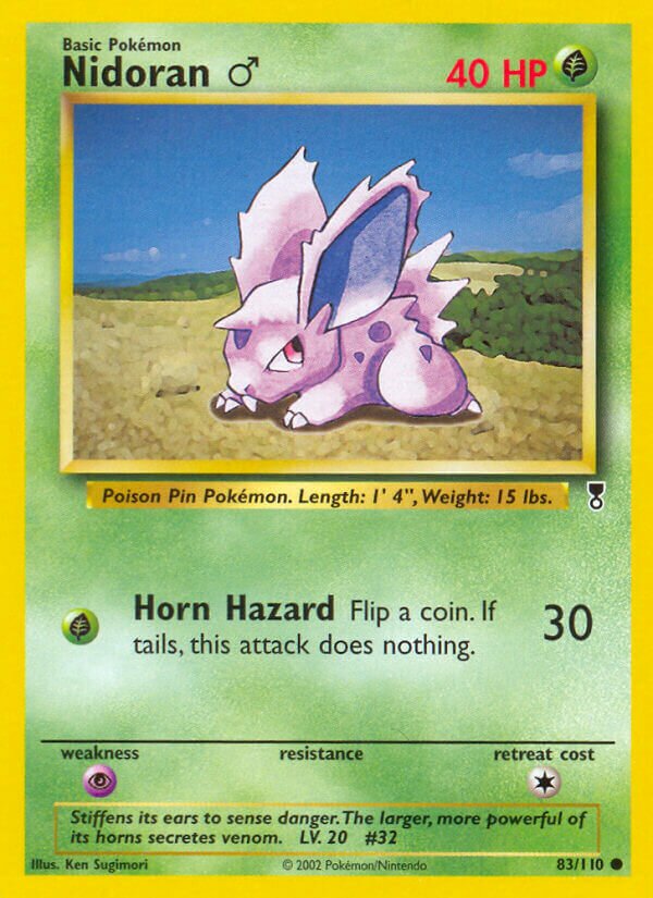 Nidoran ♂ 083/110 — Legendary Collection (English Pokémon TCG card)