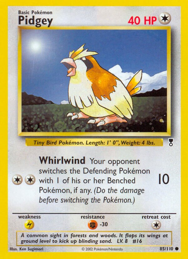 Pidgey 085/110 — Legendary Collection (English Pokémon TCG card)
