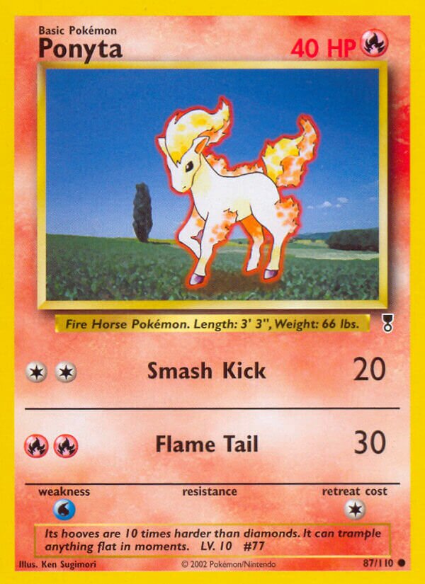 Ponyta 087/110 — Legendary Collection (English Pokémon TCG card)