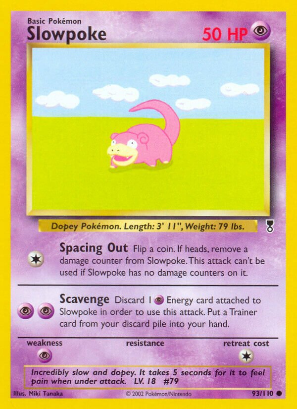 Slowpoke 093/110 — Legendary Collection (English Pokémon TCG card)