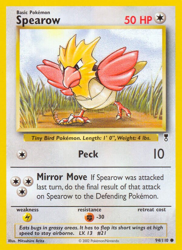 Spearow 094/110 — Legendary Collection (English Pokémon TCG card)