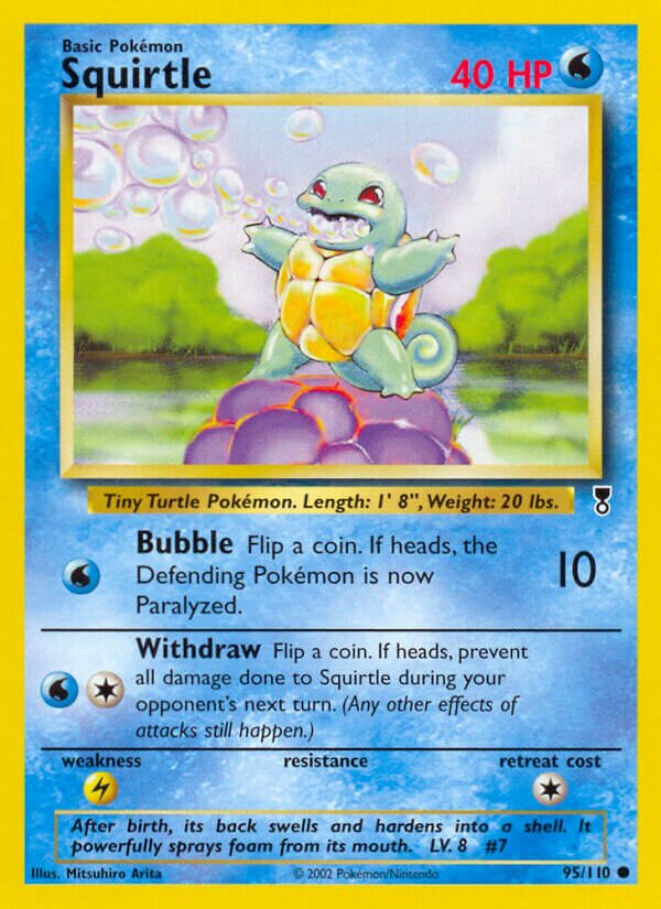 Squirtle 095/110 — Legendary Collection (English Pokémon TCG card)