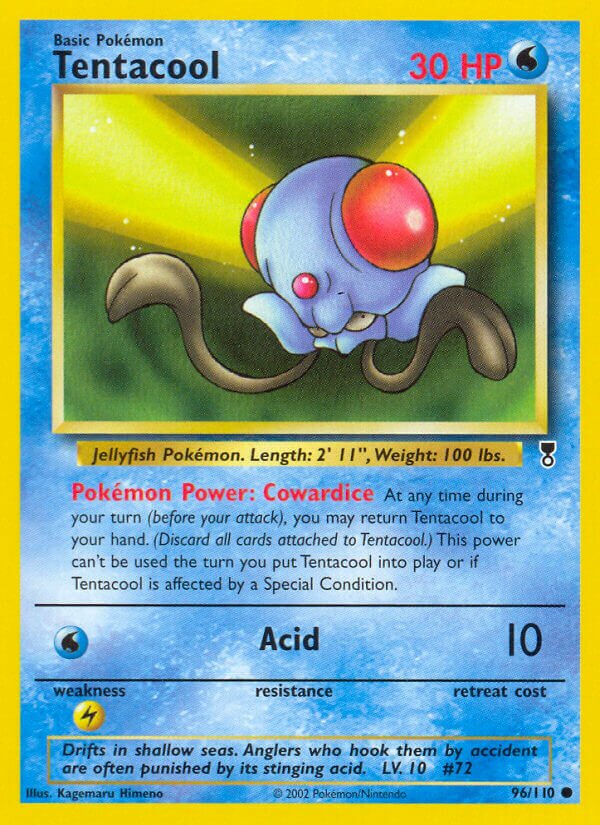Tentacool 096/110 — Legendary Collection (English Pokémon TCG card)