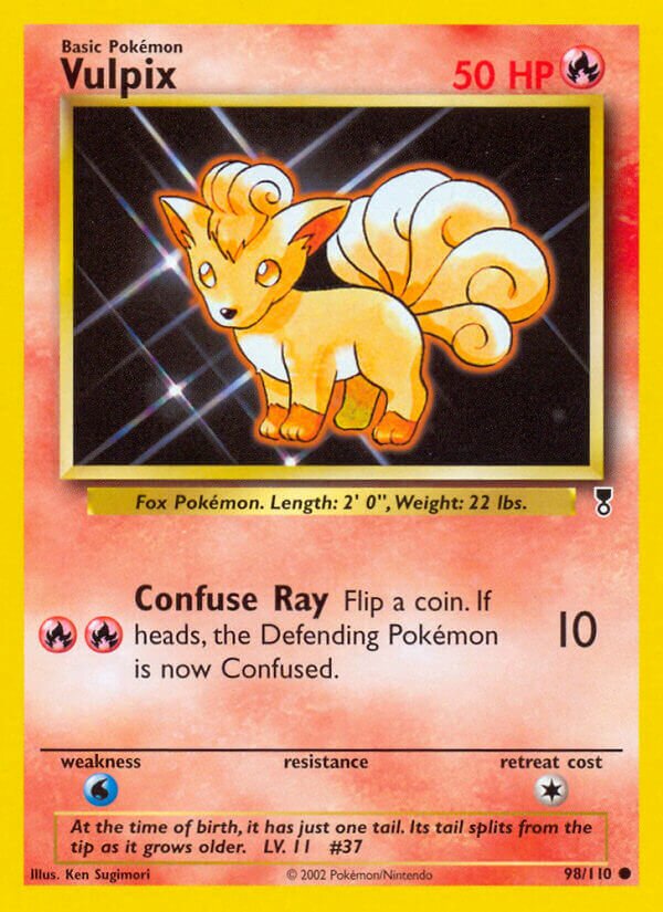 Vulpix 098/110 — Legendary Collection (English Pokémon TCG card)