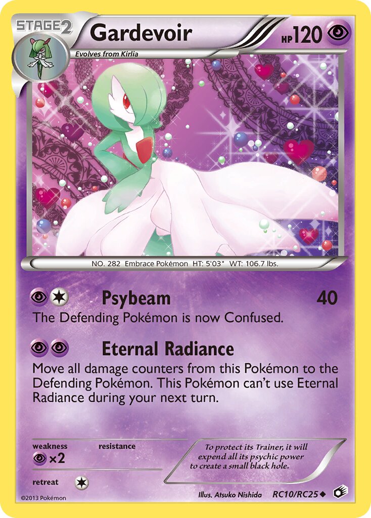 Gardevoir 010 — Legendary Treasures (Radiant Collection) (English Pokémon TCG card)