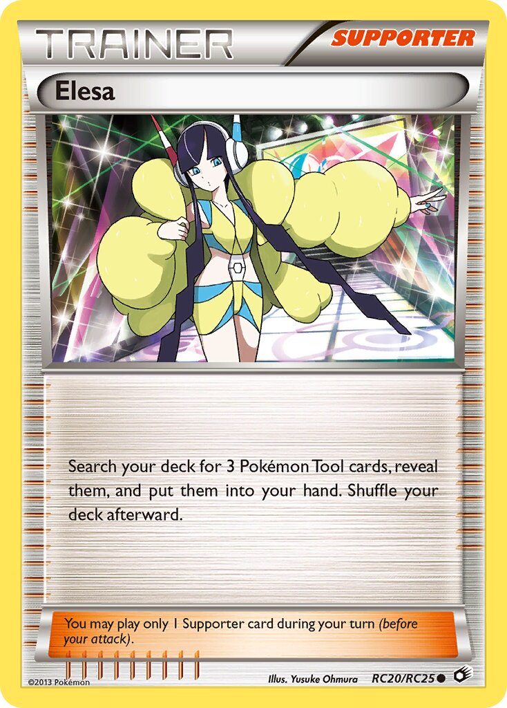 Elesa 020 — Legendary Treasures (Radiant Collection) (English Pokémon TCG card)