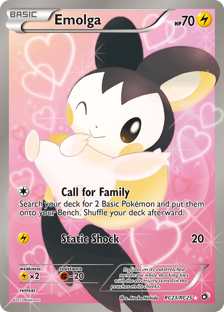 Emolga 023 — Legendary Treasures (Radiant Collection) (English Pokémon TCG card)