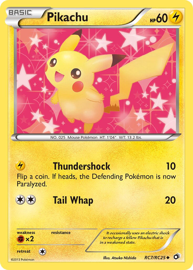 Pikachu 007 — Legendary Treasures (Radiant Collection) (English Pokémon TCG card)