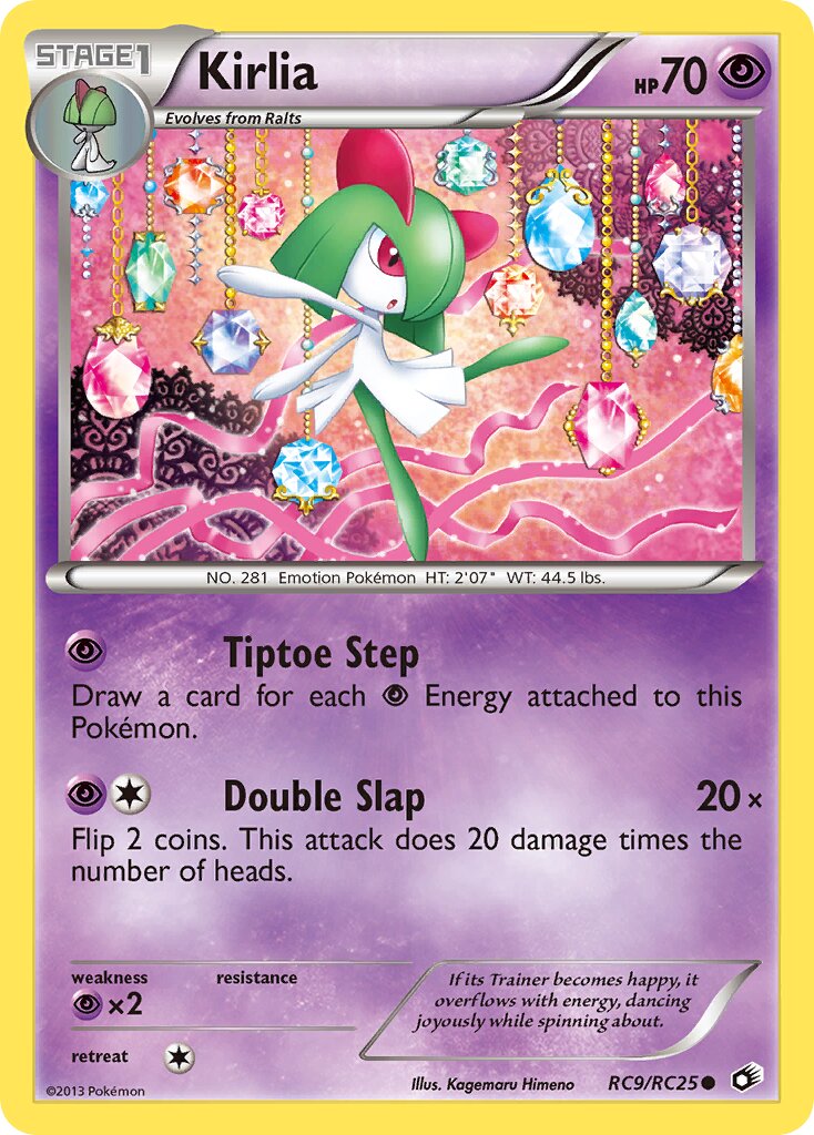 Kirlia 009 — Legendary Treasures (Radiant Collection) (English Pokémon TCG card)