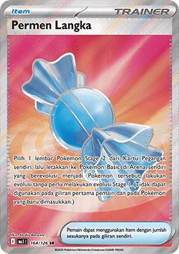 Rare Candy Pokémon TCG cards