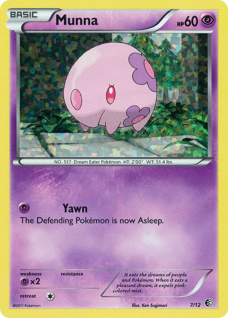 Munna 007/12 — Collezione McDonald's (Italian Pokémon TCG card)
