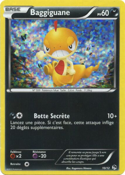 Scraggy 010/12 — Collezione McDonald's 2013 (Italian Pokémon TCG card)