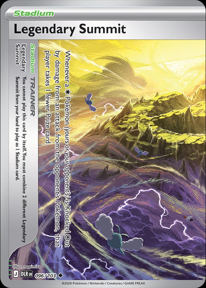 Legendary Summit 096 — Delta Reign (English Pokémon TCG card)
