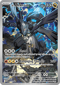 N's Zekrom 031 — Mega Evolution Promos (English Pokémon TCG card)