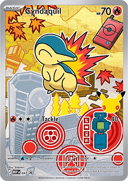 Cyndaquil 047 — Mega Evolution Promos (English Pokémon TCG card)