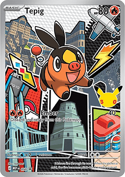 Tepig 050 — Mega Evolution Promos (English Pokémon TCG card)