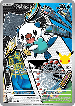 Oshawott 051 — Mega Evolution Promos (English Pokémon TCG card)