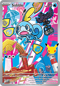 Sobble 054 — First Partner Illustration Collection Series 1 - 2 - 3 (English Pokémon TCG card)