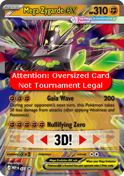 Mega Zygarde ex 071 — Mega Evolution Promos (English Pokémon TCG card)