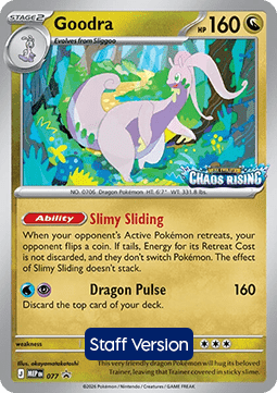 Goodra 077 — Mega Evolution Promos (English Pokémon TCG card)