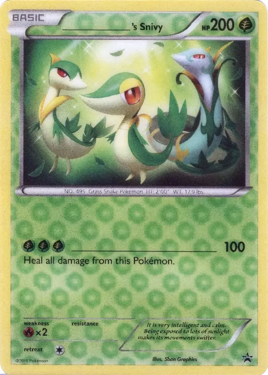 Snivy 039/319 — Miscellaneous Promos 3 (English Pokémon TCG card)
